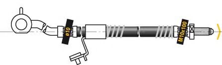 Тормозной шланг MGA F6285