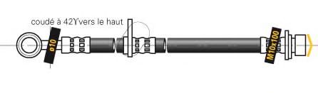 Тормозной шланг MGA F6454