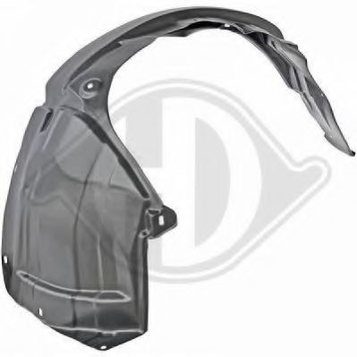 Обшивка, колесная ниша DIEDERICHS 6433009