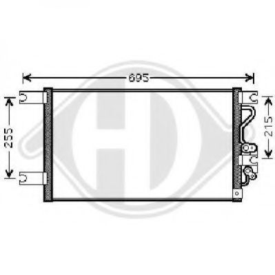 Конденсатор, кондиционер DIEDERICHS 8588000
