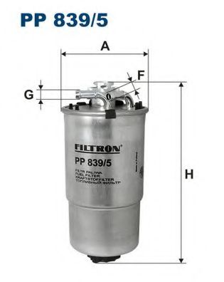 Топливный фильтр FILTRON PP839/5