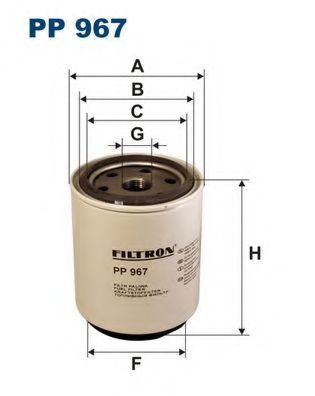 Топливный фильтр FILTRON PP967