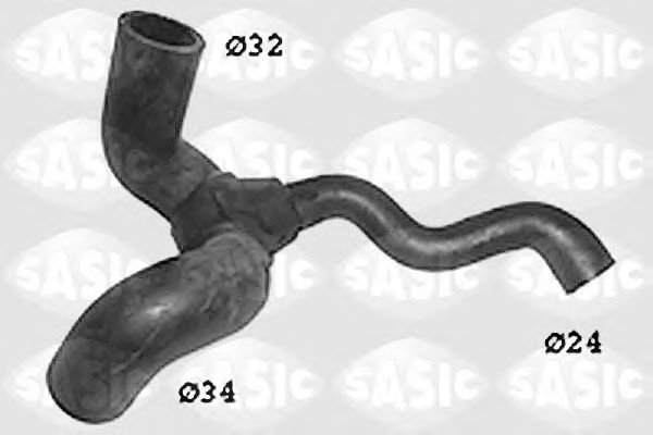 Шланг радиатора CF GOMMA 24013