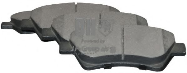 Комплект тормозных колодок, дисковый тормоз JP GROUP 4363601819