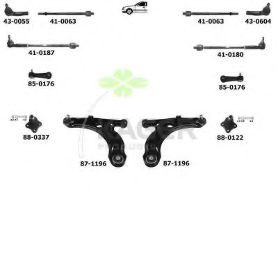 Подвеска колеса KAGER 800270