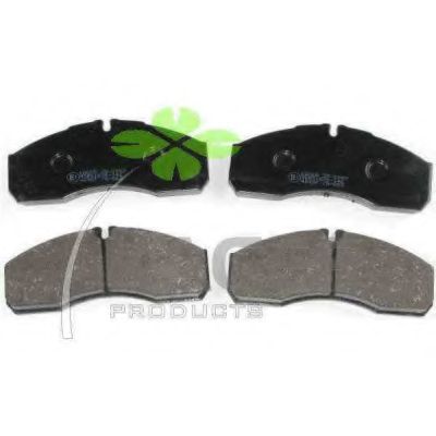 Комплект тормозных колодок, дисковый тормоз KAGER 350949