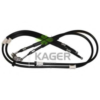 Трос, стояночная тормозная система KAGER 19-6373