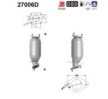 Катализатор AS 27006D