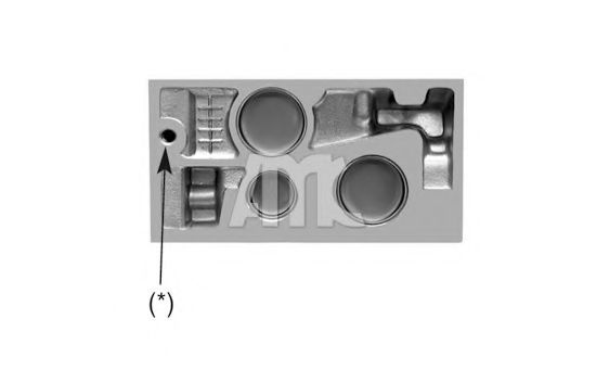 Головка цилиндра AMC 908097