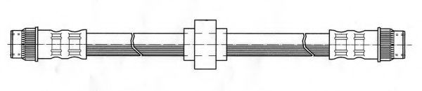 Тормозной шланг KAWE 511568