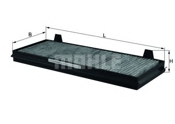 Фильтр, воздух во внутренном пространстве MAHLE ORIGINAL LAK196