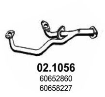 Труба выхлопного газа ASSO 02.1056