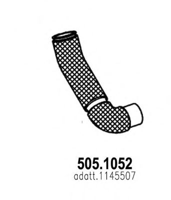 Труба выхлопного газа ASSO 505.1052