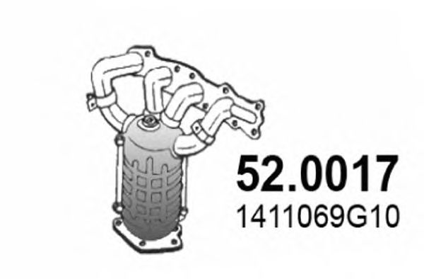 Катализатор ASSO 52.0017