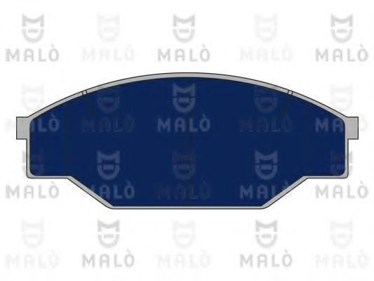 Комплект тормозных колодок, дисковый тормоз MALÒ 1050856