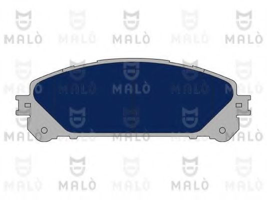 Комплект тормозных колодок, дисковый тормоз MALÒ 1051115