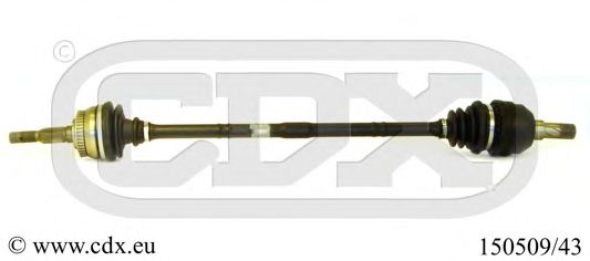 Приводной вал CDX 150509/43