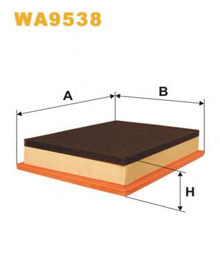 Воздушный фильтр WIX FILTERS WA9538