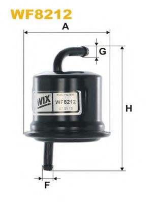 Топливный фильтр WIX FILTERS WF8212