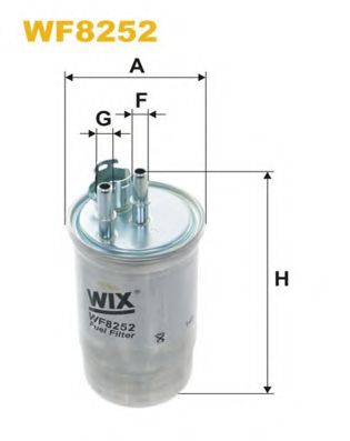 Топливный фильтр WIX FILTERS WF8252