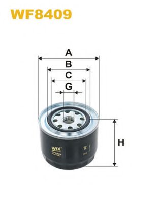 Топливный фильтр WIX FILTERS WF8409