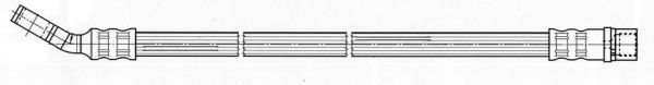 Тормозной шланг CEF 512332