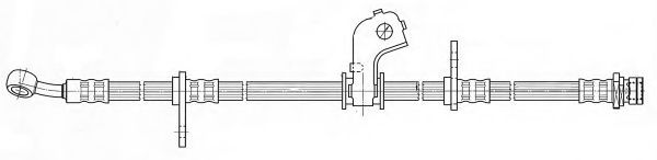 Тормозной шланг CEF 512371
