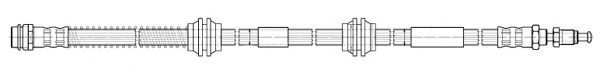 Тормозной шланг CEF 512598
