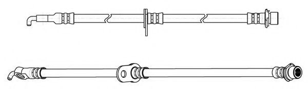 Тормозной шланг CEF 512988