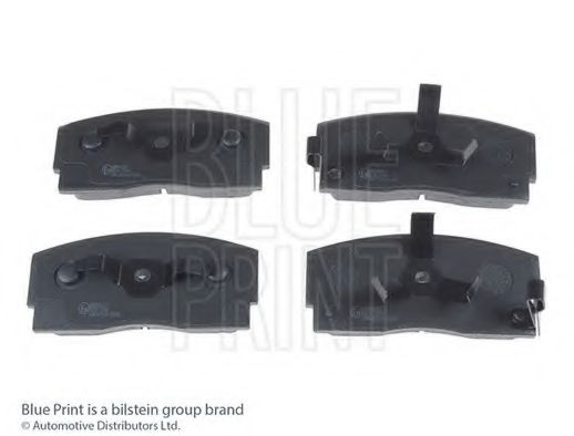 Комплект тормозных колодок, дисковый тормоз BLUE PRINT ADD64207