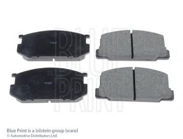 Комплект тормозных колодок, дисковый тормоз BLUE PRINT ADT34211