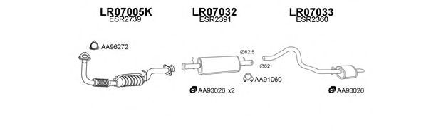 Система выпуска ОГ VENEPORTE 070013