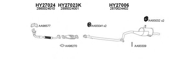 Система выпуска ОГ VENEPORTE 270040