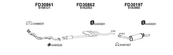 Система выпуска ОГ VENEPORTE 300270
