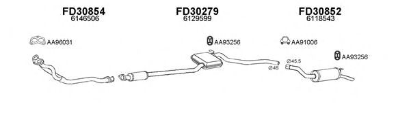 Система выпуска ОГ VENEPORTE 300467