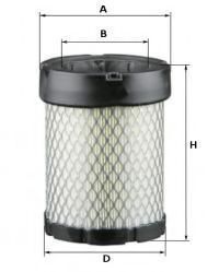 Воздушный фильтр UNIFLUX FILTERS XA1871