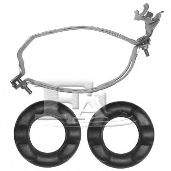 Кронштейн, глушитель TESH 430102