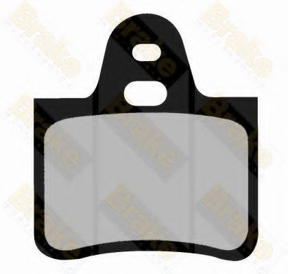 Комплект тормозных колодок, дисковый тормоз Brake ENGINEERING PA269