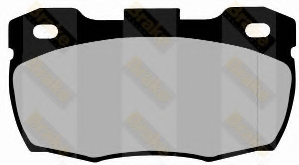 Комплект тормозных колодок, дисковый тормоз Brake ENGINEERING PA449