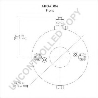Стартер PRESTOLITE ELECTRIC MUX-6304