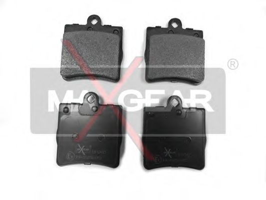 Комплект тормозных колодок, дисковый тормоз MAXGEAR 19-0415