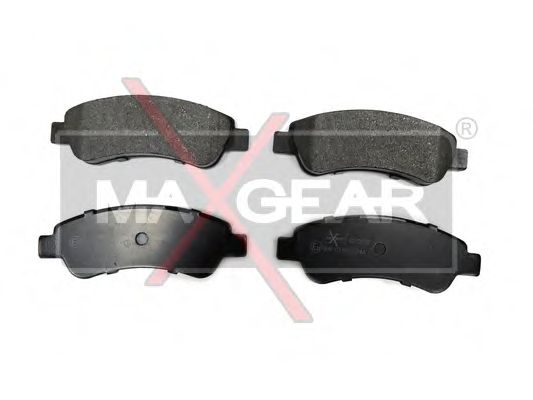 Комплект тормозных колодок, дисковый тормоз MAXGEAR 19-0575