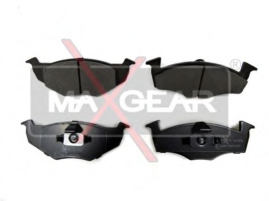 Комплект тормозных колодок, дисковый тормоз MAXGEAR 19-0599