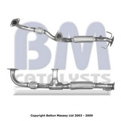 Труба выхлопного газа BM CATALYSTS BM70208