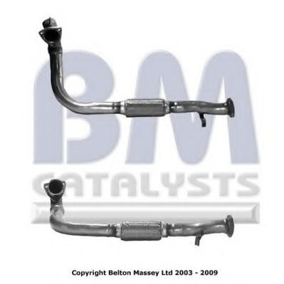 Труба выхлопного газа BM CATALYSTS BM70220