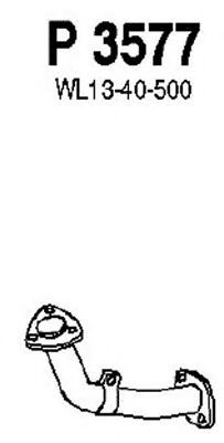 Труба выхлопного газа FENNO 3577