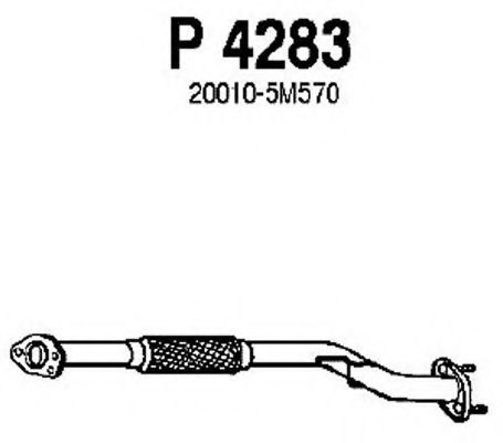 Труба выхлопного газа FENNO P4283