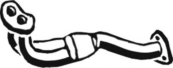 Труба выхлопного газа ASMET 23010