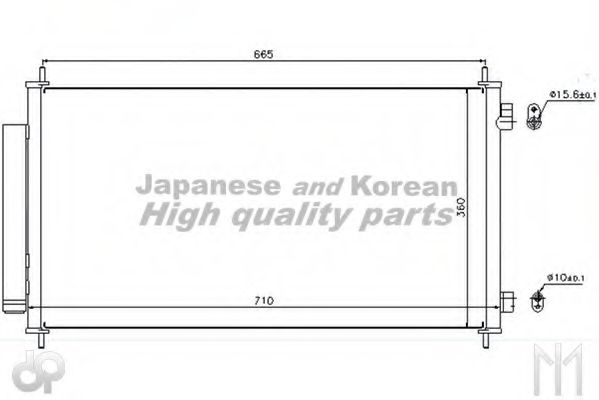 Конденсатор, кондиционер ASHUKI H559-55