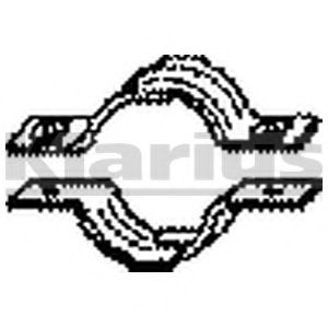 Кронштейн, система выпуска ОГ KLARIUS 430137